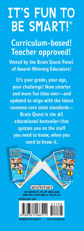 Brain Quest Grade 1, revised 4th edition: 750 Questions and Answers to Challenge the Mind (Brain Quest Decks) - Workman Publishing - The English Bookshop